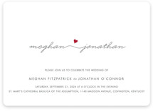 Love Connection Wedding Invitations