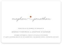 Love Connection Wedding Invitations