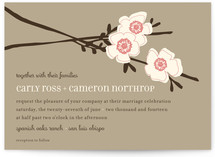 Apple Blossom Wedding Invitations