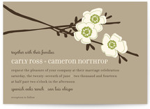Apple Blossom Wedding Invitations