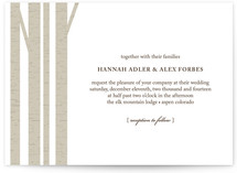 Winter Birch Wedding Invitations