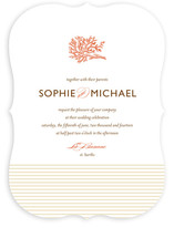 Coral Wedding Invitations