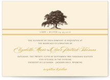Oak Tree Wedding Invitations