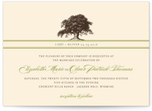 Oak Tree Wedding Invitations
