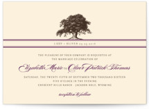 Oak Tree Wedding Invitations