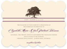Oak Tree Wedding Invitations