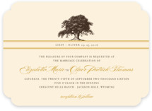 Oak Tree Wedding Invitations