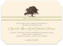 Oak Tree Wedding Invitations