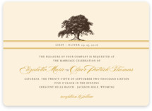 Oak Tree Wedding Invitations