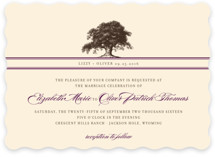 Oak Tree Wedding Invitations