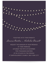 Midnight Vineyard Wedding Invitations