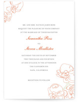 Beloved Orchid Wedding Invitations