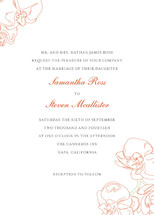 Beloved Orchid Wedding Invitations, by SimpleTe Design