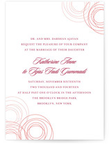 Circles of Love Wedding Invitations