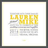 COCKTAIL HOUR Wedding Invitations, by Ariel Rutland