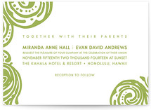 Contemporary Chic Wedding Invitations