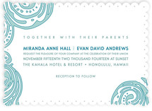 Contemporary Chic Wedding Invitations
