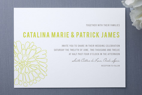 Clavel Wedding Invitations