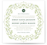 Jasmine Bloom Wedding Invitations