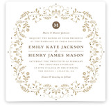 Jasmine Bloom Wedding Invitations