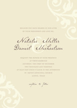 Elegant Flourish Wedding Invitations, by guess what?
