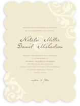Elegant Flourish Wedding Invitations