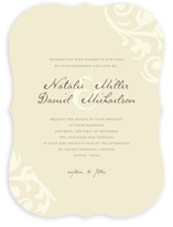 Elegant Flourish Wedding Invitations