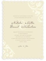 Elegant Flourish Wedding Invitations