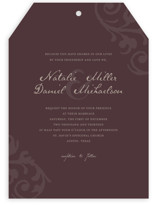 Elegant Flourish Wedding Invitations
