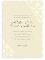 Elegant Flourish Wedding Invitations
