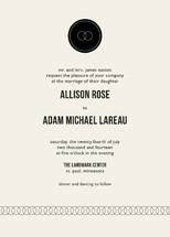 Eternity Wedding Invitations, by Milkmaid Press