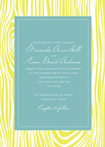 Faux Bois Wedding Invitations, by Cheer Up Cherup