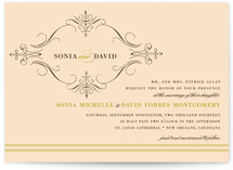 French Vintage Wedding Invitations