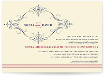 French Vintage Wedding Invitations