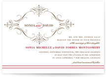 French Vintage Wedding Invitations