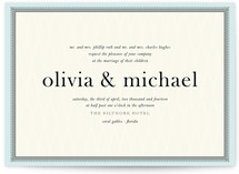float + framed Wedding Invitations