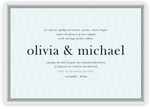 float + framed Wedding Invitations