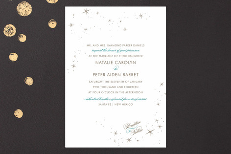 Float + Starry Wedding Invitations