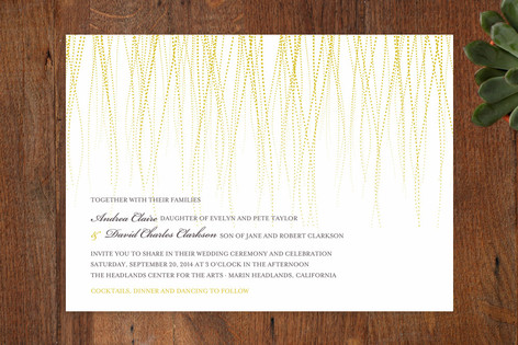 Goldshine Wedding Invitations