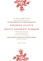 Haute Affair Wedding Invitations, by Oscar+Emma Design