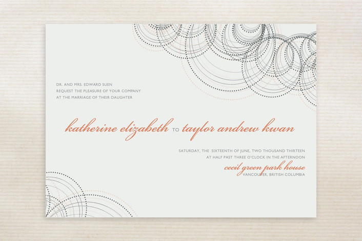Intricate Wedding Invitations