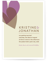 2 of Hearts Wedding Invitations