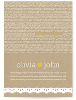 Our Wedding Day Wedding Invitations