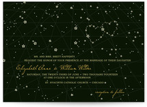 Star Map Wedding Invitations