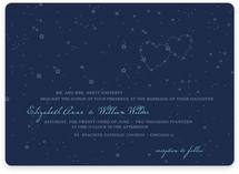 Star Map Wedding Invitations