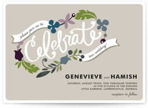 Celebrate Florals Wedding Invitations