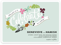 Celebrate Florals Wedding Invitations