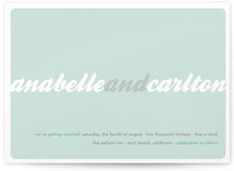 Written with Love Wedding Invitations