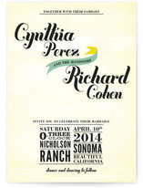 Vintage Ranch Wedding Invitations