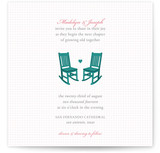 Love and Growing Old Wedding Invitations